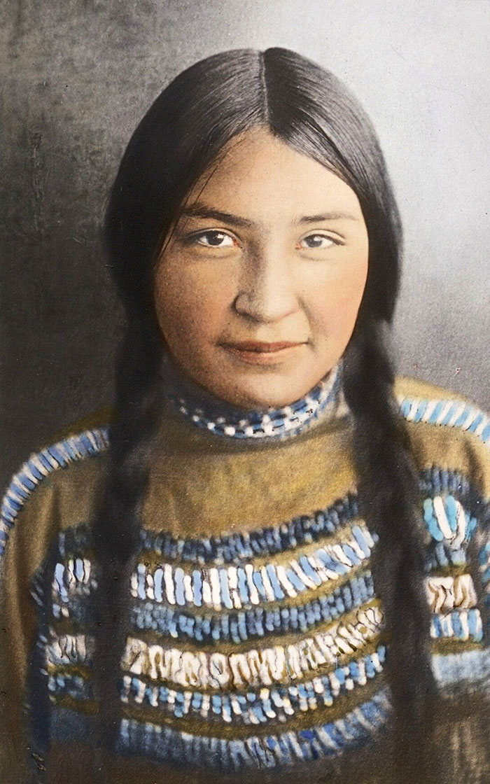 Rare Colour Photos Of Native Americans From The 19th And 20th Century