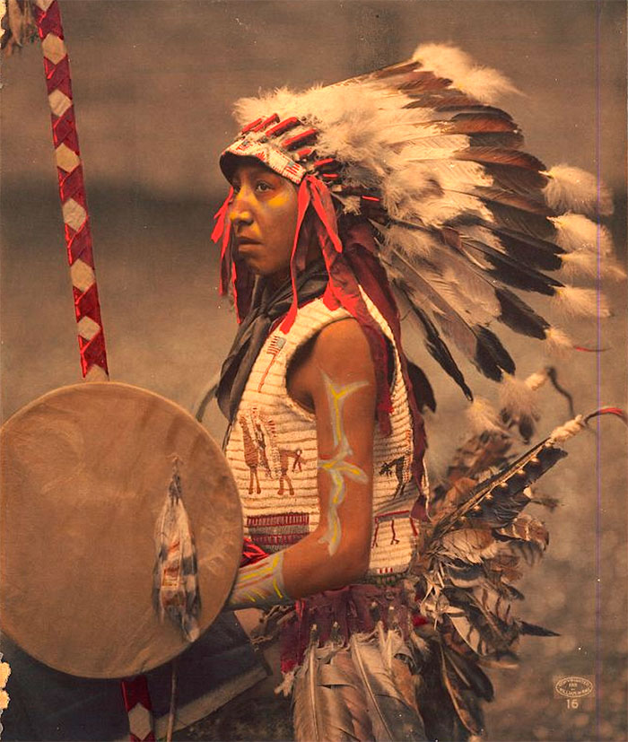 Rare Colour Photos Of Native Americans From The 19th And 20th Century