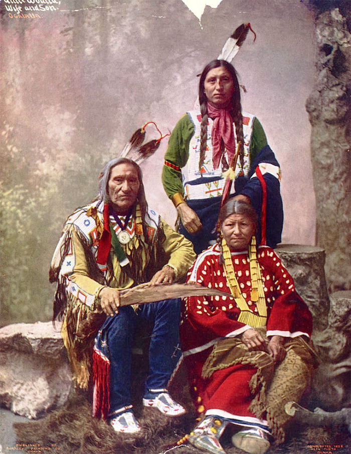 Rare Colour Photos Of Native Americans From The 19th And 20th Century