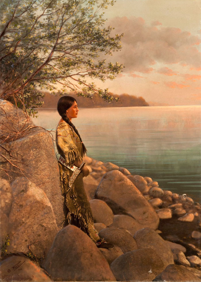 Rare Colour Photos Of Native Americans From The 19th And 20th Century