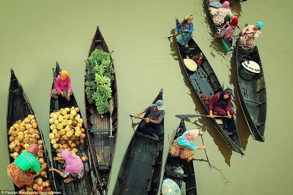 daylight hours buying and trading the likes of fruit and vegetables