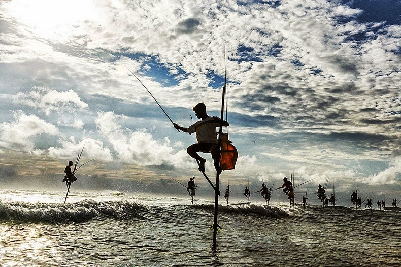 Stilt Fishermen Of Sri Lanka (PHOTOS)