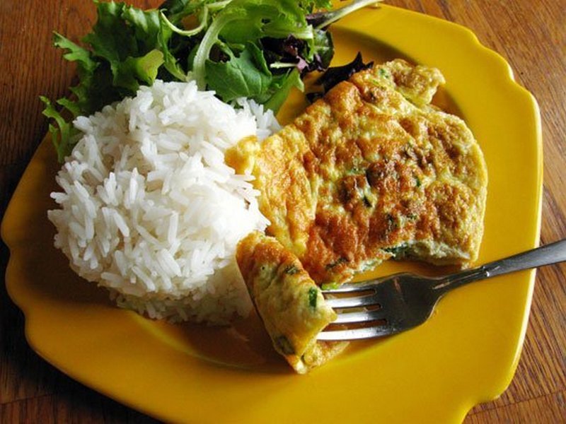 Kai Jeow (Thai Omelette)