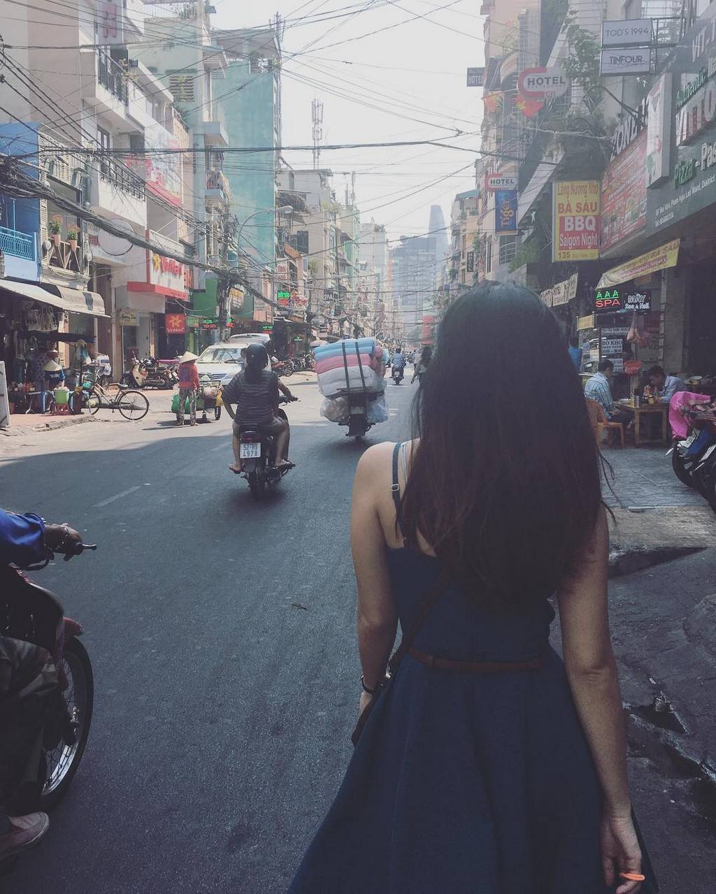 Pham Ngu Lao street Ho chi minh vietnam