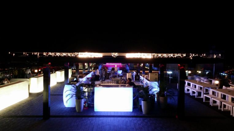 Top of Hanoi rooftop bar