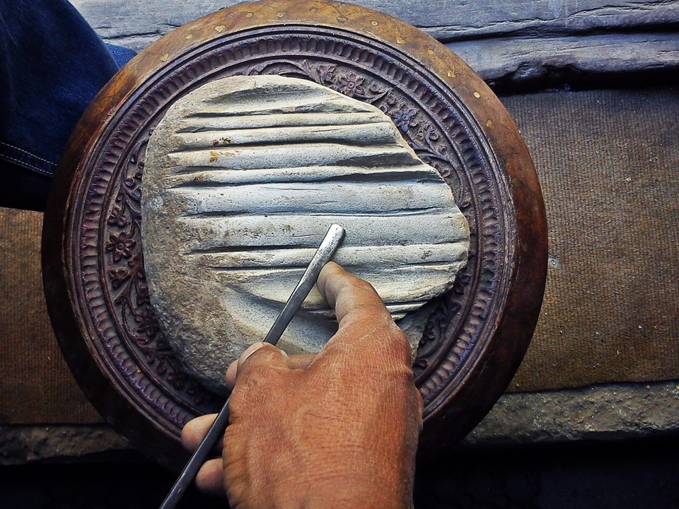 Learn How to Make Traditional Crafts: Wood Carving Workshop in Kathmandu, Nepal