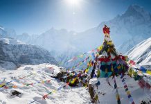 My trip to Nepal blog — A journey to the sacred land of the world Nepal-Himalaya-Mountains-Annapurna-Pokhara-Prayer-Flags-IS