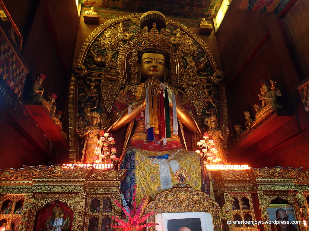 inside Boudhanath Stupa