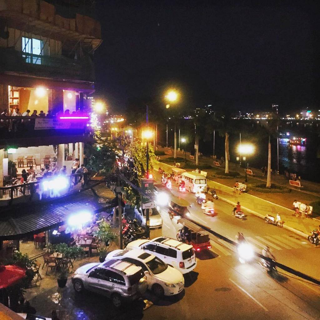 Sisowath Quay Phnom Penh cambodia
