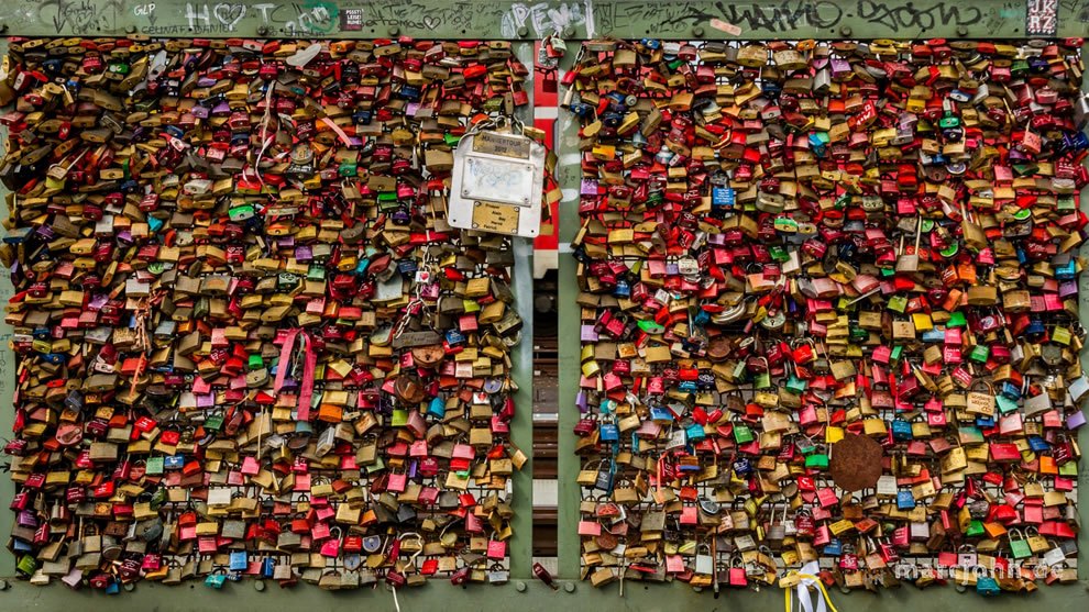Cologne-Cathedral-Love-Locks Love locks around the world 2