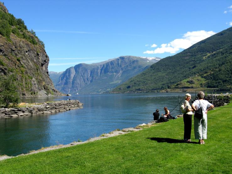 scandinavia norway white night summer 2