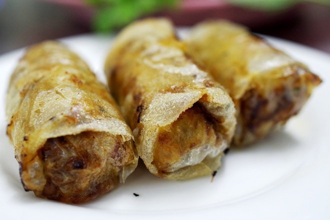 sscrab spring rolls president obama eat in hanoi