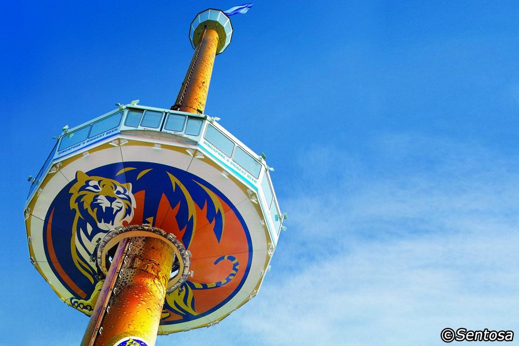 tiger sky tower sentosa singapore travel attractions