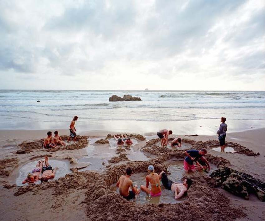 Hot Water Beach Coromandel Zew Zealand