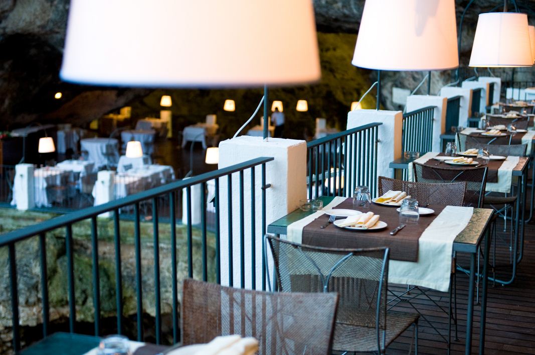 1 stunning photos of italian-cave-restaurant-grotta-palazzese-polignano-mare 11