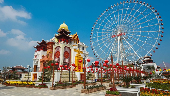 asia-park-clock tower danang destinations