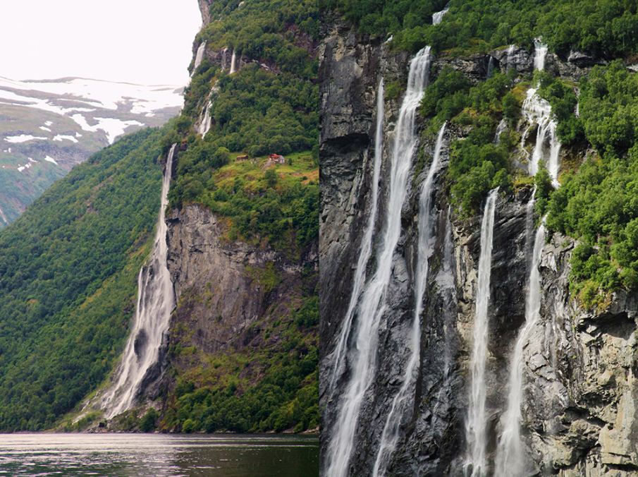 Hengjanefossen Waterfall