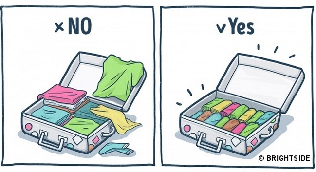 10 excellent tips for packing your holiday suitcase with illustrated 3 10 excellent tips for packing your holiday suitcase with illustrated 3