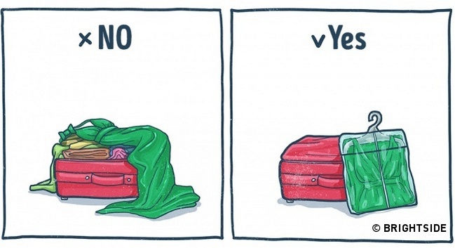 10 excellent tips for packing your holiday suitcase with illustrated 6