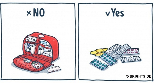 10 excellent tips for packing your holiday suitcase with illustrated 8