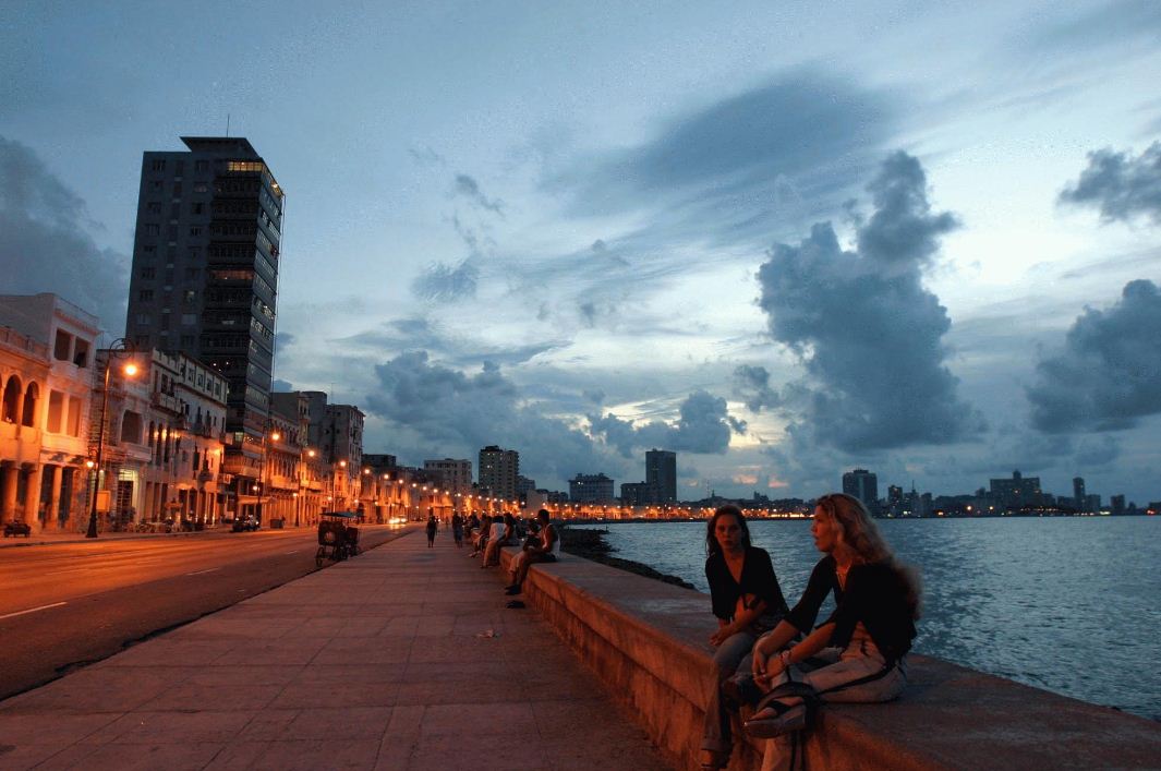 El Malecon in the evening.
