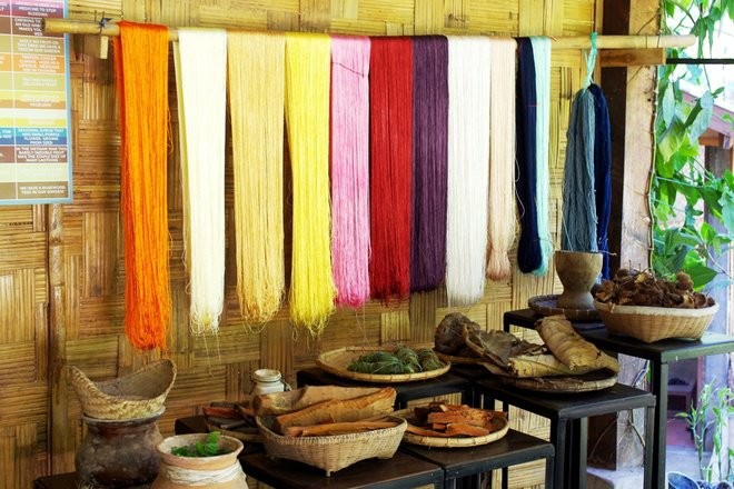 Ock Pop Tok, Lao textiles, Luang Prabang, Lao