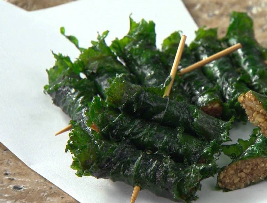 Shiso maki, Japanese foods, tohoku, Japan