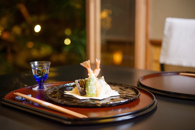 Tempura, kyoto, japan