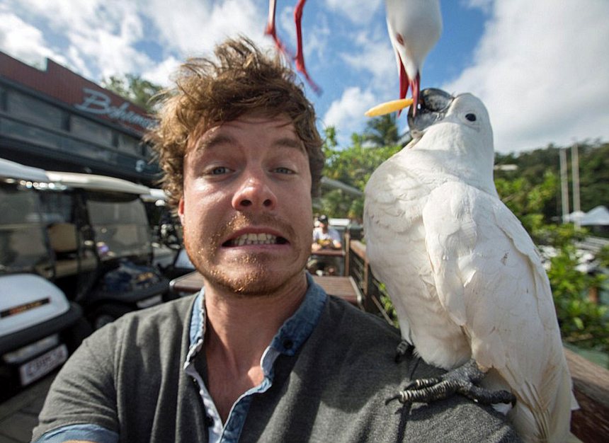 allan dixon master selfies with animals 1