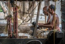 coir, everyday life, Kerala, India