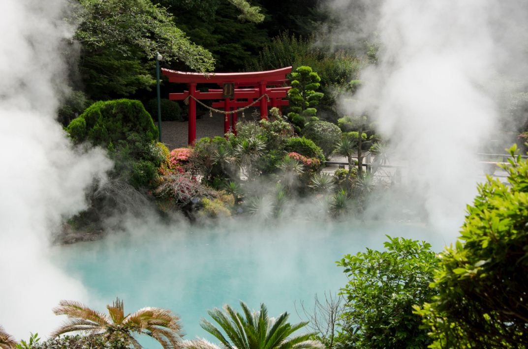 hot springs onsen beppy city japan