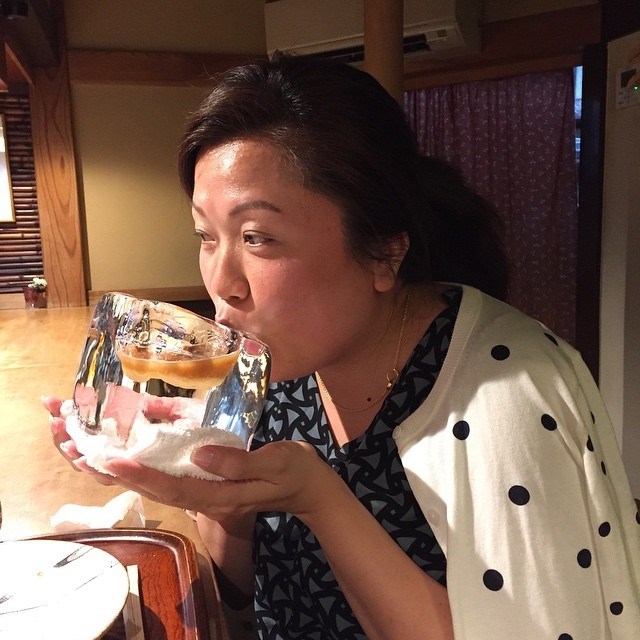 tempura matsu Japanese restaurant serves up noodles in stunning ice block bowls (1)