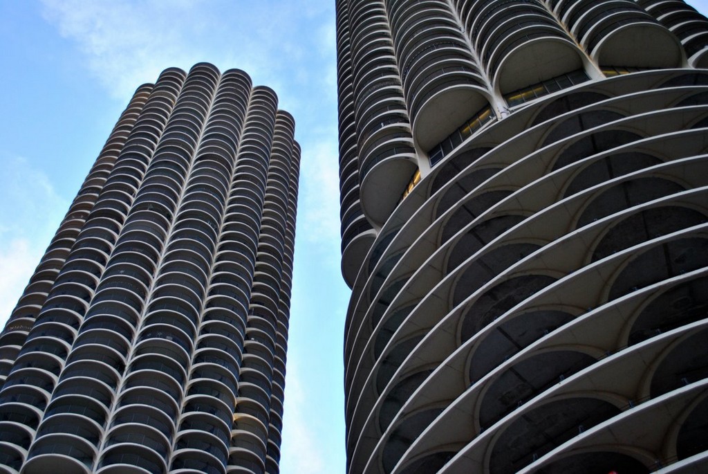 Chicago's Marina City apartments, architectural masterpieces