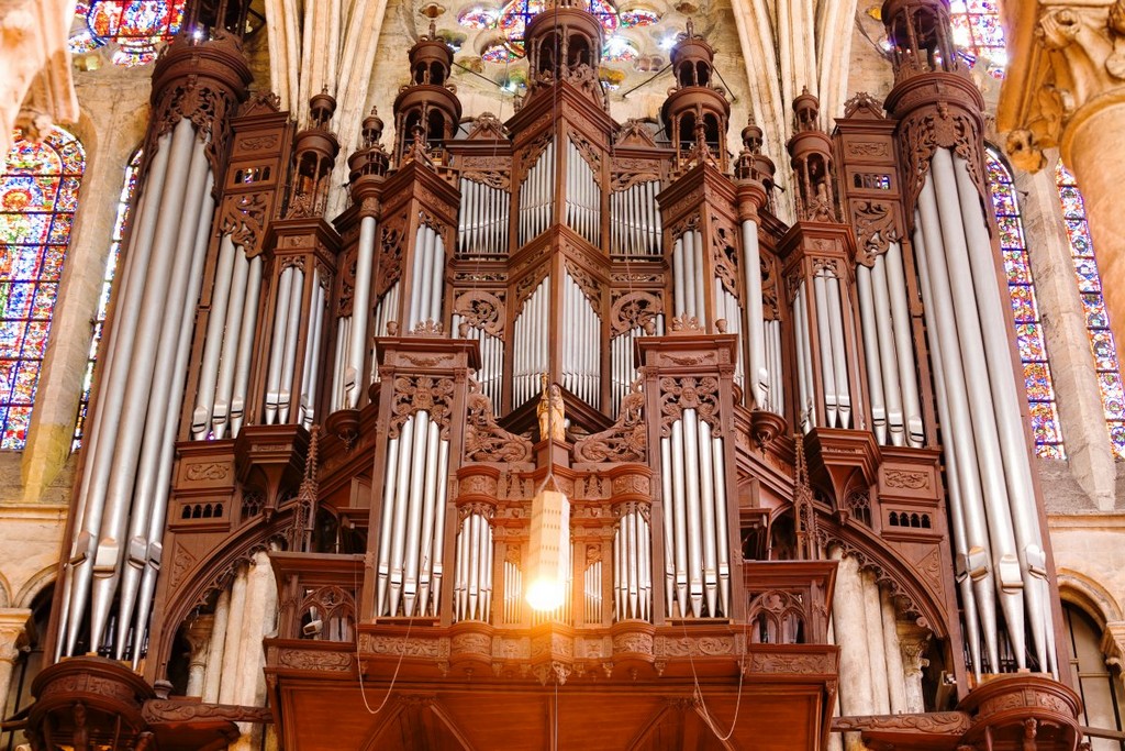 Chartes Cathedral in northern France, architectural masterpieces
