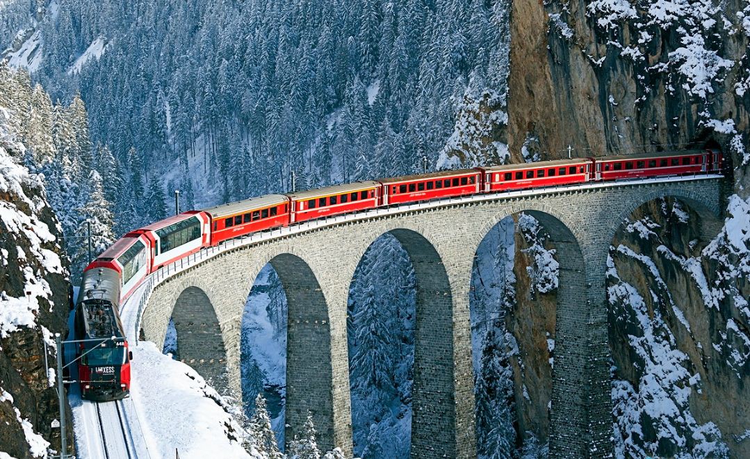 BERNINA EXPRESS, SWITZERLAND