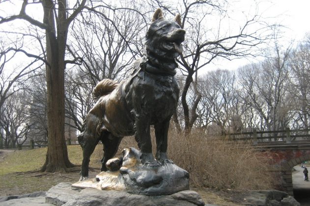 Balto, central park, new york, us