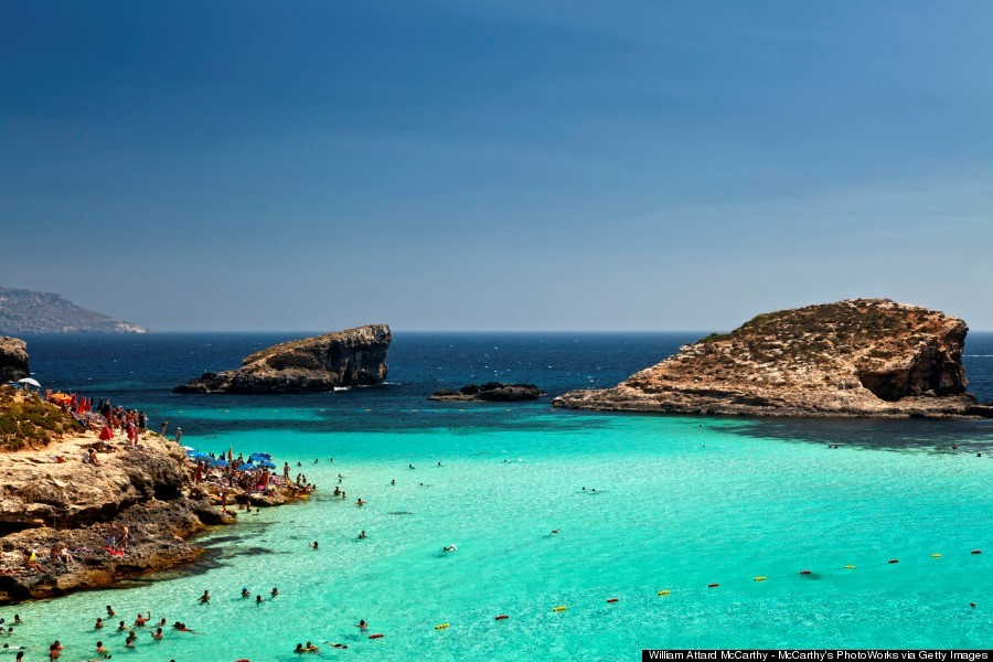 Blue Lagoon Comino malta island nation photo photography tourist attractions