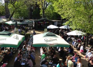 Bohemian Hall & Beer Garden, coolest beer gardens