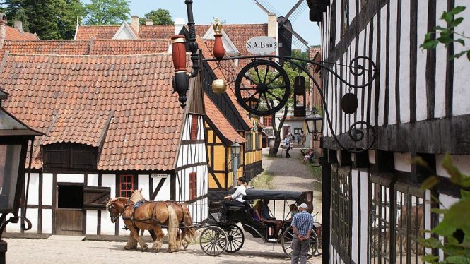 Den Gamle By open museum tourist attractions European Capital of Culture 2017