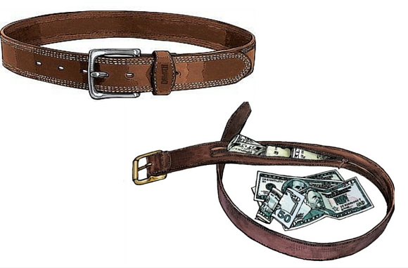 Disguise-Your-Money-Belt tips on how to to keep and hide valueables while travelling
