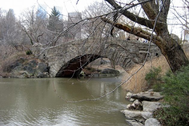 Gapstow Bridge, central park, new york, us