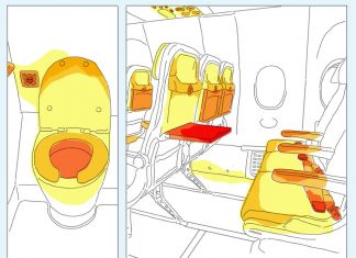 Germs_1 dirtiest places spots on an airplane