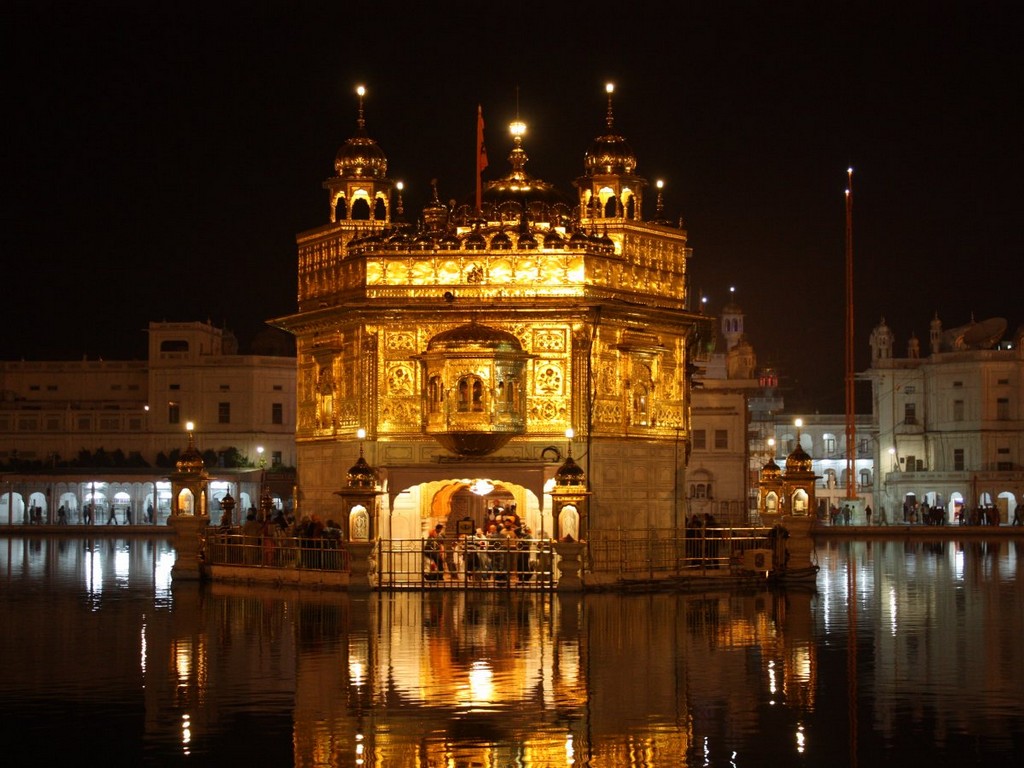 Golden Temple in Amritsar, India, architectural masterpieces