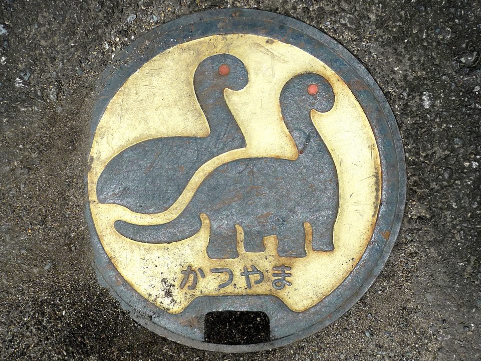 Japanese-manhole-cover-art by S.Morita photographer