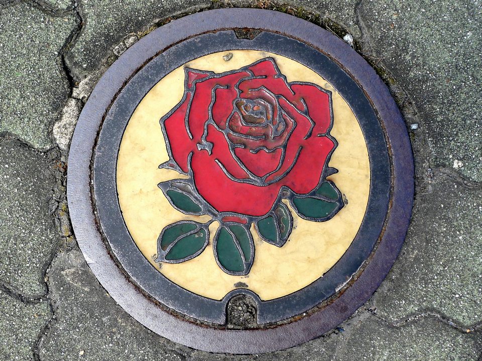 Japanese-manhole-cover-art by S.Morita photographer