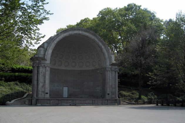 Naumberg Bandshell. central park, new york, us