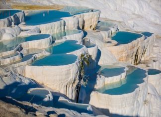 Pamukkale, travertines, Denizli, Turkey