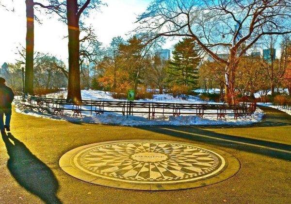 Strawberry Fields, Central Park, new york, US