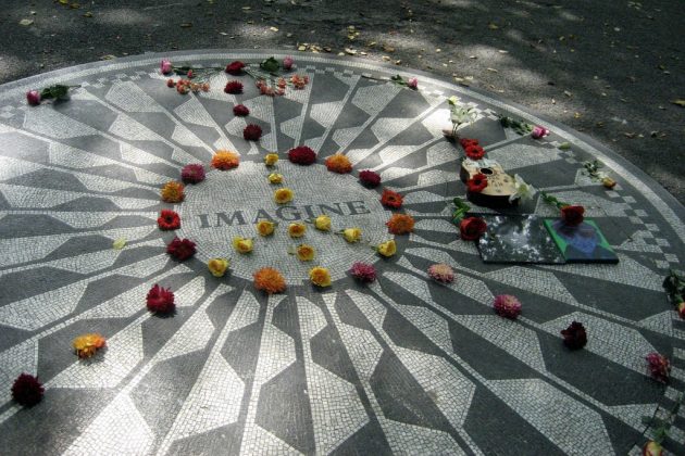 Strawberry Fields - Imagine Mosaic, central park, new york, us