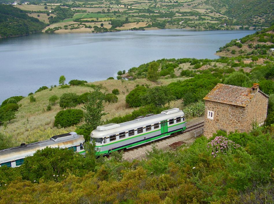 TRENINO VERDE DELLA SARDEGNA train, ITALY